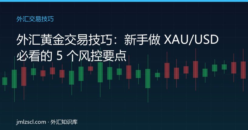 外汇黄金交易技巧 新手风控 XAUUSD